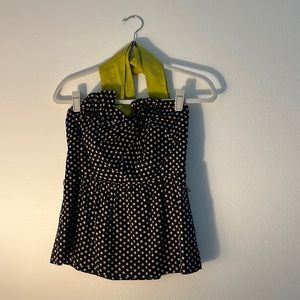 Strapless Anthropologie Top